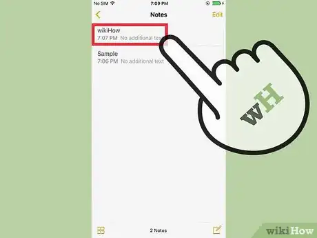 Image titled Add Pictures to iPhone Notes Step 3