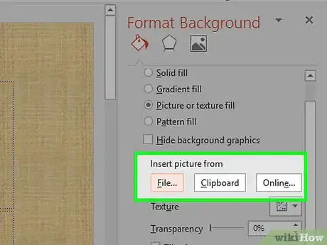 Image titled Add Background Graphics to Powerpoint Step 6