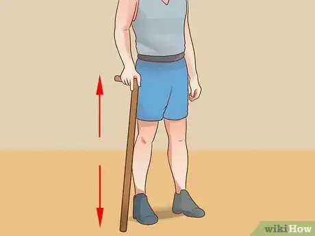 Image titled Hold and Use a Cane Correctly Step 3