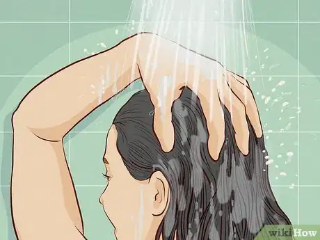 Image titled Wash Hair Extensions Step 17