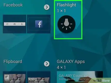 Image titled Use the Samsung Galaxy Flashlight Step 9