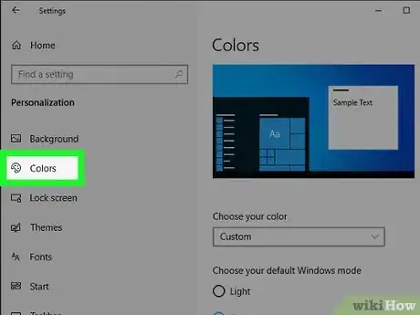 Image titled Change Your App Mode in Windows 10 Step 3