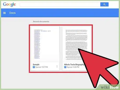 Image titled Get Started with Google Docs Step 3