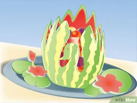 Image titled Carve a Watermelon Swan Intro