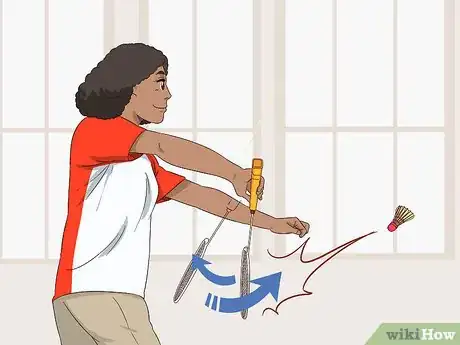 Image titled Serve in Badminton Step 14