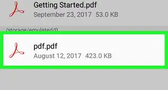 Open a PDF on Android