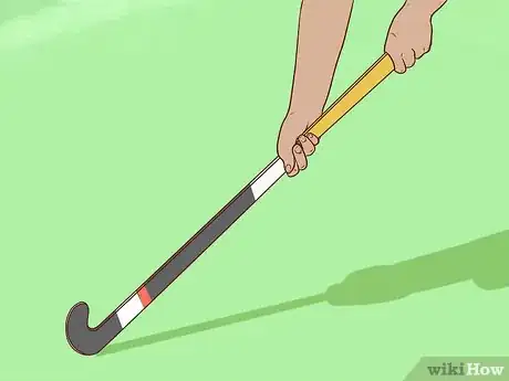 Image titled Flick in Field Hockey Step 1