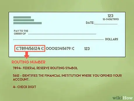 Image titled Calculate the Check Digit of a Routing Number from an Illegible Check Step 1