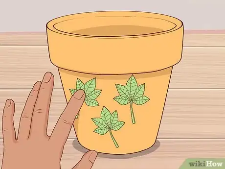 Image titled Decoupage Flower Pots Step 11