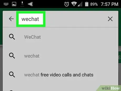 Image titled Install WeChat on Android Step 2