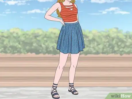 Image titled Wear a Skater Skirt Step 3