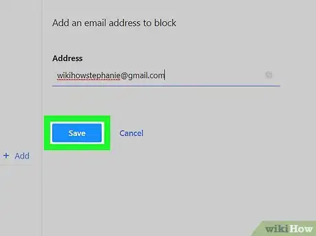 Image titled Block an Email Address on Yahoo! Step 7
