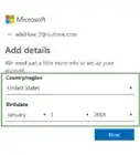 Create an Outlook Email Account