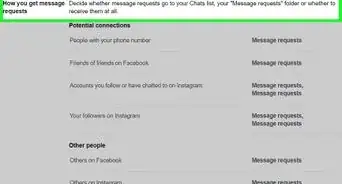 See Messages from Non‐Friends on Facebook Messenger on a PC or Mac