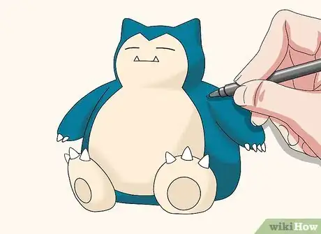 Image titled Draw Snorlax Step 8