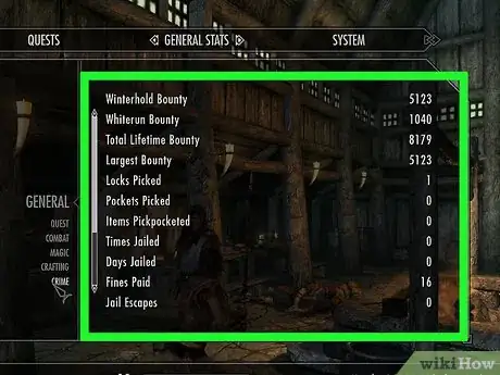Image titled Get Rid of a Bounty in Skyrim Step 5