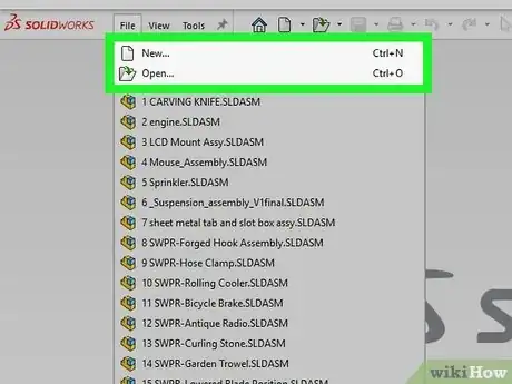 Image titled Solidwork How to Draw Around Other Object Step 2