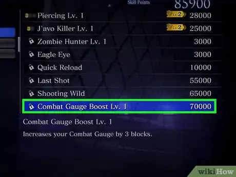 Image titled Use Skill Points in Resident Evil 6 Step 10
