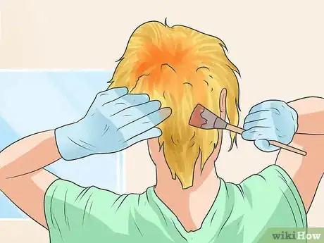 Image titled Correct Orange Roots when Bleaching Hair Blonde Step 1