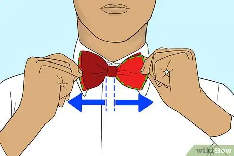 Image titled Adjust a Bow Tie Step 2