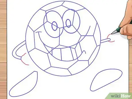 Image titled Draw a Soccer Ball Step 20