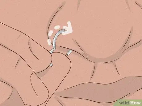 Image titled Put a Hoop Nose Ring in Step 10