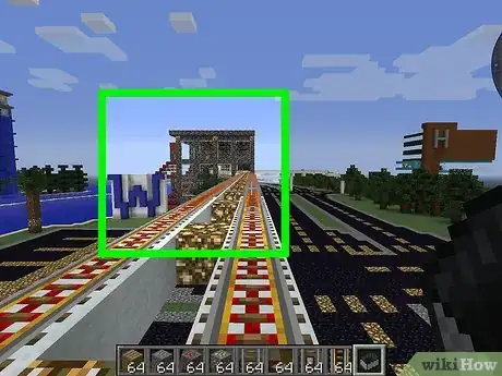 Image titled Make a Minecraft Roller Coaster Step 5