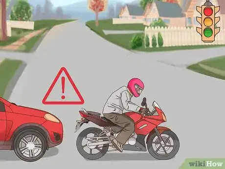 Image titled Avoid an Accident on a Motorcycle Step 8