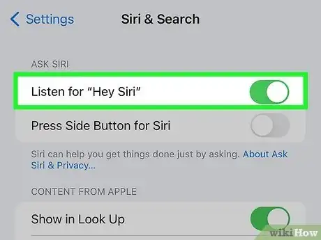 Image titled Set Up Siri on iPhone 11 Step 3