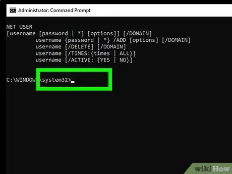 Image titled Change a Computer Password Using Command Prompt Step 9