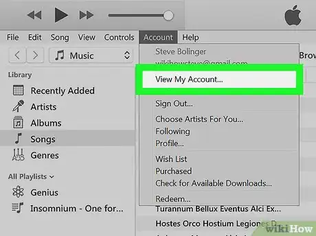 Image titled Manage iTunes Subscriptions on PC or Mac Step 3