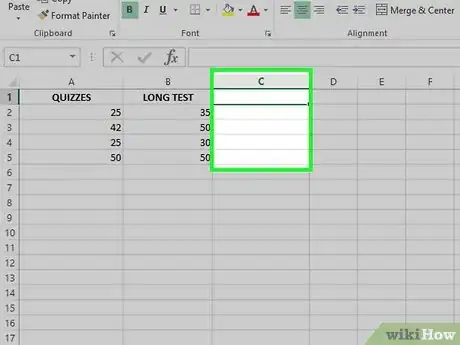 Image titled Sum Multiple Rows and Columns in Excel Step 4