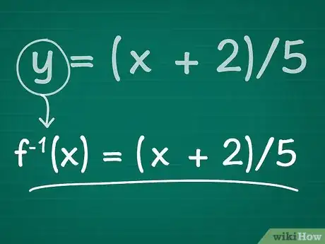 Image titled Algebraically Find the Inverse of a Function Step 04