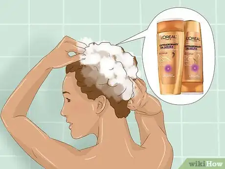 Image titled Apply a L’Oreal Hair Mask Step 7
