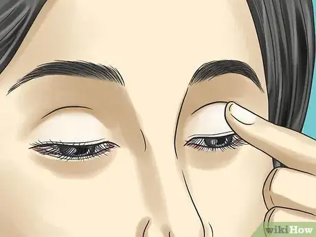 Image titled Wear White Eyeliner Step 1