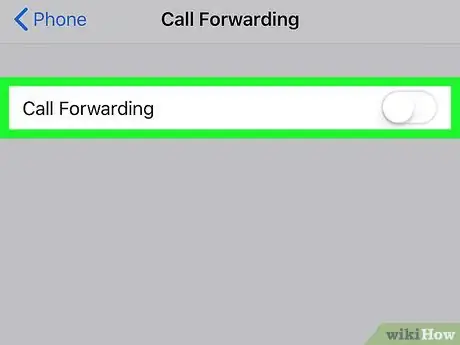 Image titled Unforward Calls on iPhone Step 4