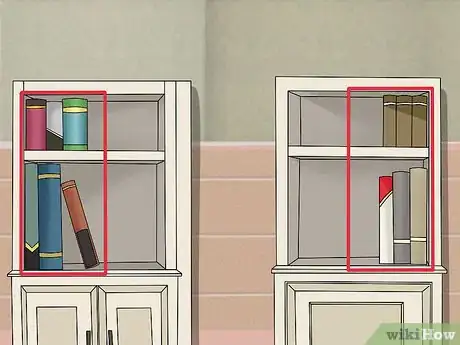 Image titled Declutter a Bookshelf Step 12