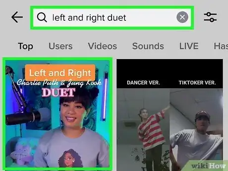 Image titled Make Duets on TikTok on Android Step 2