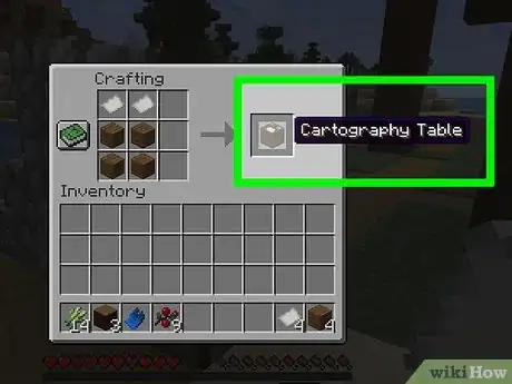 Image titled Make a Cartography Table in Minecraft Step 10