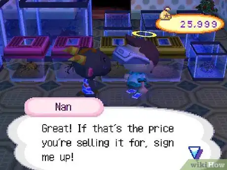 Image titled Make a Lot of Bells (Money) in Animal Crossing_ Wild World Step 23