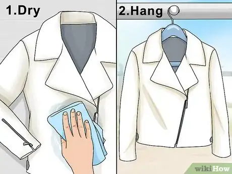 Image titled Clean a White Leather Jacket Step 4