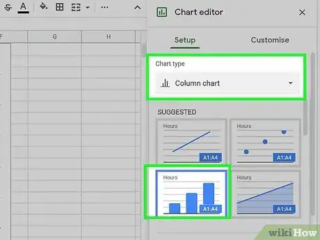 Image titled Create a Graph in Google Sheets Step 8