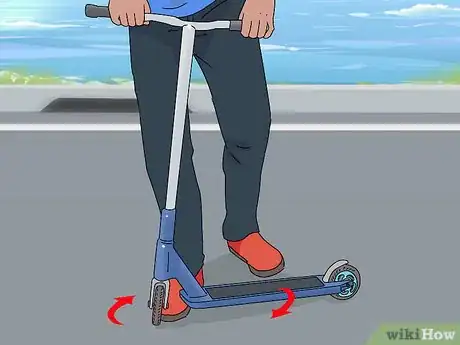 Image titled Do a Tailwhip on a Scooter Step 4