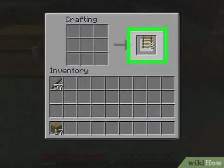 Image titled Make a Ladder in Minecraft Step 3