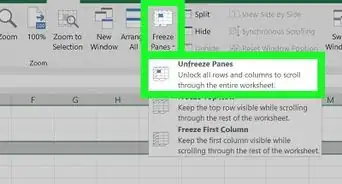 Freeze Cells in Excel