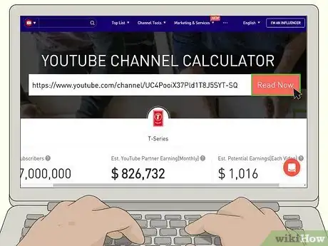 Image titled Know Earnings from Any YouTube Channel Step 4