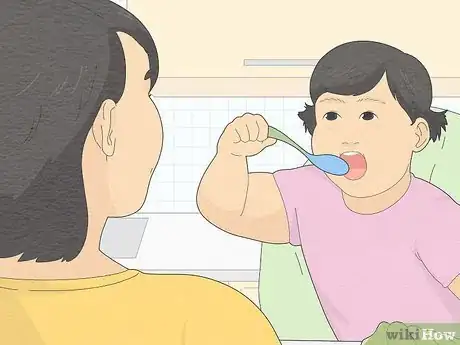 Image titled Get Your Toddler to Eat with Utensils Step 4