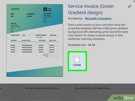 Image titled Make Invoices in Word Step 5