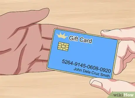 Image titled Put Money on a Gift Card Step 2