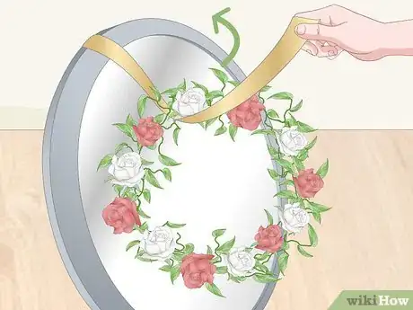 Image titled Hang a Wreath on a Mirror Step 13